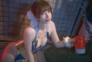 Coser Lu Ba Sui: Chun-Li's Alluring Combat Training Guide-22