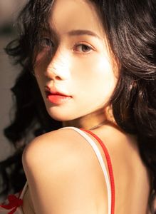 Alluring Girl in Lingerie by Window Captures Morning Light-17