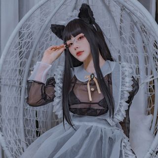 Coser Qi Si Kuai Wii as Maid Sama Alluring Cosplay 0005-6990257278-8