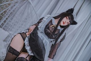 Coser Qi Si Kuai Wii as Maid Sama Alluring Cosplay 0005-6990257278-13