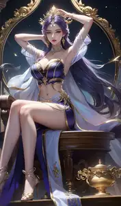 AI Generated: Goddess, Divine Beauty of Heavenly Palace | Part02-3