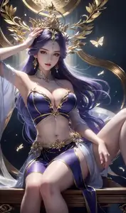 AI Generated: Goddess, Divine Beauty of Heavenly Palace | Part02-20