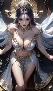 AI Generated: Goddess, Divine Beauty of Heavenly Palace | Part02-21