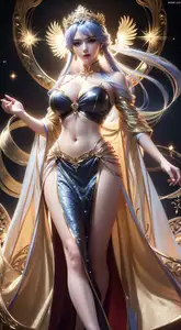 AI Generated: Goddess, Divine Beauty of Heavenly Palace | Part02-17