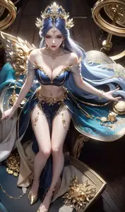 AI Generated: Goddess, Divine Beauty of Heavenly Palace | Part02-18