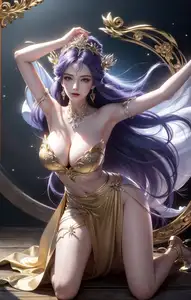 AI Generated: Goddess, Divine Beauty of Heavenly Palace | Part02-22