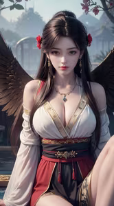 AI Generated: Enchanting Beauty - a Captivating Muse-12