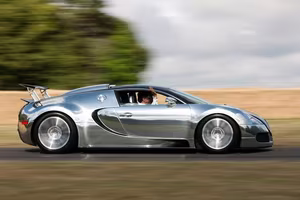 Close-up of the Ultra-Rare Bugatti Veyron Pur Sang #01: A $2.1M Limited Edition Hypercar with its Unique Speed Key-1