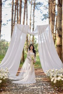 Elegant Bride Portrait: Wedding Fashion HD Wallpaper | Beautiful Woman-5