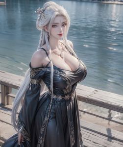AI Generated Zhu Xian Xiaobai: Enchanting Ice Lake Goddess (73P)-16