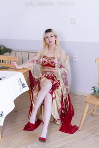 BoBoSock Chinese Model No.540: Captivating East Asian Beauty in Splendid Attire-9