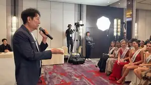 Miss Universe: Radiant Beauty of Honduras, Puerto Rico Delegates at Gala Night-7