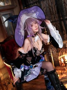 Coser Machi Ma Ji as The Herta from Honkai Star Rail - Exquisite Cosplay-16