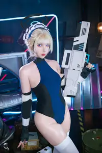 Discover Coser - Blue Archive's Asuma Toki Maid (32P): Alluring Combat Maid-8