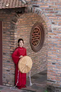 Graceful Vietnamese Traditional Ao Dai: Timeless Elegance 1000024747-13