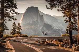 Yosemite National Park: Unforgettable View of Majestic Wild Nature and Granite Cliffs.-5