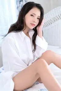 Miho Machiyama: Elegant Charm in Azure Blue Outfit - Idolpost Part02-4