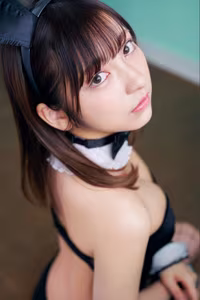 Discover Her Playful Charm in This Stunning Bunny Girl Gravure Photobook-7