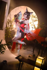 Natsuko Captivating Tingyun Cosplay: Honkai Star Rail Elegance.-1