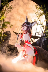 Natsuko Captivating Tingyun Cosplay: Honkai Star Rail Elegance.-15