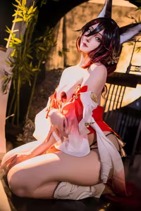 Natsuko Captivating Tingyun Cosplay: Honkai Star Rail Elegance.-12