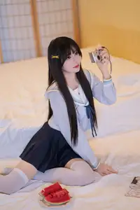 Charming Schoolgirl in Uniform: A Glimpse into Summer Reverie-27