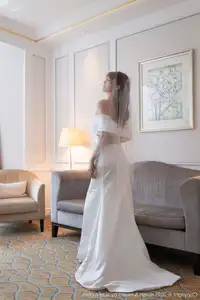 Lu Xuan Xuan (No.10535) Shines: XiuRen's Pristine Bridal Beauty-22