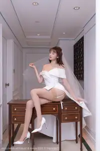 Lu Xuan Xuan (No.10535) Shines: XiuRen's Pristine Bridal Beauty-17