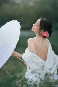 XVG No.6: Serene Asian Muse Portrait Aesthetically Captured in Tranquil Nature-3