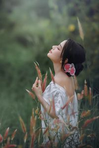 XVG No.6: Serene Asian Muse Portrait Aesthetically Captured in Tranquil Nature-5