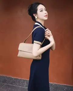 VGU No.181: Urban Muse Embraces Modern Elegance with Polo Dress and Chic Sneakers-2