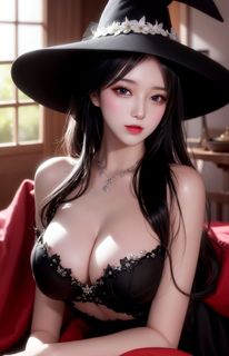 AI Generated Realistic BiAn1 Part02: Alluring Mysterious Beauty Portrait-26