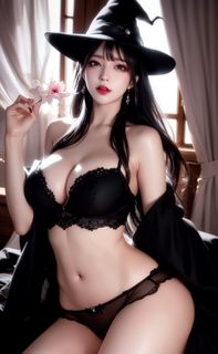 AI Generated Realistic BiAn1 Part02: Alluring Mysterious Beauty Portrait-37