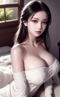 AI Generated Realistic BiAn1 Part02: Alluring Mysterious Beauty Portrait-21