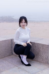 Chiness Model No.2337 Xiao Jiu: High Heels, White Socks, Elegant Style-5
