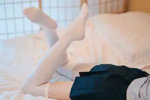 Charming Schoolgirl in Uniform: A Glimpse into Summer Reverie-20