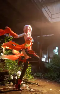 Coser Transforms into Inori Yuzuriha: A Captivating Guilty Crown Vision-8