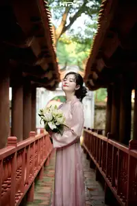VGU No.194 Ao Dai: Timeless Vietnamese Elegance & Grace in Golden Hour 1000024567-0