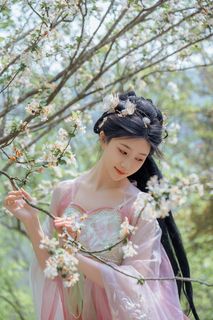 Coser Nnian as Begonia Fairy: Ethereal Beauty in a Fairytale Garden-27