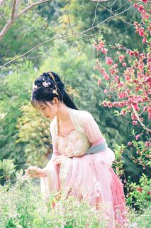 Coser Nnian as Begonia Fairy: Ethereal Beauty in a Fairytale Garden-12