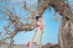 Coser Cherry Meow's 'Jinghong' Hanfu Photoshoot: Captivating Ancient Elegance-1