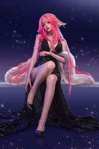 Enchanting Yae Miko Cosplay by Bao Zou Li Yu Wang Part04 Discover captivating beauty in the deep forest-11