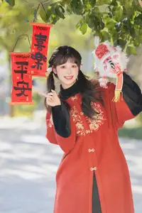 YiTuYu Art Language Vol.8539: Xia Yu Xiao Nian's Vibrant Hanfu Charm-7