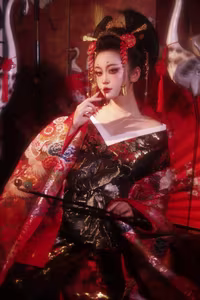 Stunning 'Promax Fox' Transformation: Phan Hoang Thien Thy's Captivating Ahri Cosplay.-3