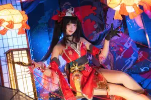 Coser Gua Xi Jiang as Honkai Star Rail's Sparkle: Mysterious Charm (21P)-12