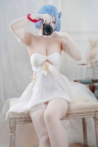 Stunning Azur Lane Chapaev White Rider's Melody Dress Cosplay by Banbanzi - Tukuku-4