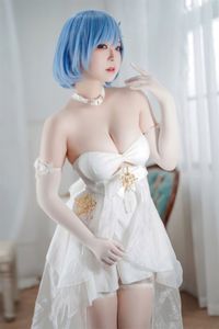 Stunning Azur Lane Chapaev White Rider's Melody Dress Cosplay by Banbanzi - Tukuku-6