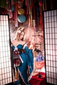 Coser@A Ban Jin Tian Hen Kai Xin: Stunning Hina Genshin Impact Cosplay-5