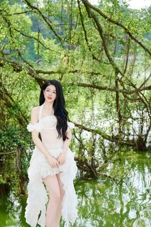 Youthful Beauty of a Girl in Hoan Kiem Lake Flower Garden, Hanoi | Vietnam Moment-17