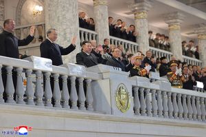 North Korea Military Parade Powerful Weaponry Formations at Night DPRK-5